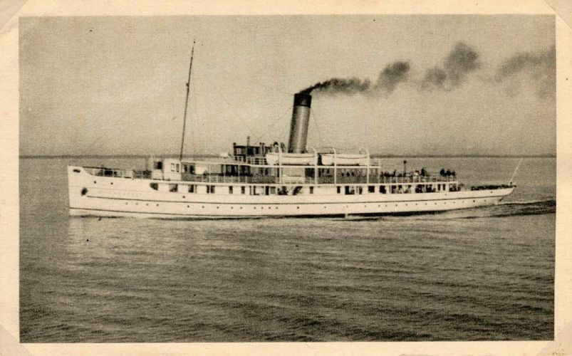 ss R. van Hasselt in zee